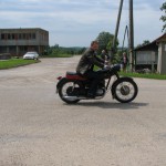 Motociklu brauciens Bērzgalē, foto:Daila Ekimāne