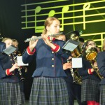 Spēlē Rēzeknes novada un Jāņa Ivanova mūzikas vidusskolas pūtēju orķestris