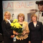 No kreisās: Latgales reģiona plānošanas padomes vadītāja Iveta Maļina-Tabūne, viesumājas "Zaļā sala" saimniece Rita Tērauda, Latgales tūrisma asociācijas "Ezerzeme" valdes priekšsēdētāja Līga Kondrāte.