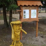 2015. gadā Tiskādu vidusskolā izveidotā dabas taka