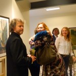 Priecīga atkalredzēšanās ar aktrisi Ivetu Graudiņu, kura pagājušajā gadā koncertuzvedumā 