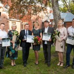 (no kreisās sākot): Staņislavs Ratinskis – RSEZ SIA “LATSTAB” valdes priekšsēdētājs, Sandra Ežmale - Rēzeknes SEZ pārvaldniece, Arvīds Zelčs – “Rēzeknes Dzirnavnieks” RSEZ AS vadītājs, Līga Vindēle – “Rēzeknes Dzirnavnieks” RSEZ AS lietvede, Jurijs Petrovs - “REBIR” RSEZ AS padomes priekšsēdētājs, Anita Lempa - “REBIR” RSEZ AS padomes locekle, Edgars Samovičs RSEZ SIA “IRBIS TECHNOLOGY” elektroinženieris.