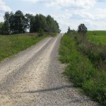 Lendžu pagasta ceļš pēc pārbūves