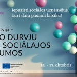 Atvērto durvju dienas sociālajos uzņēmumos publicitātes attēls