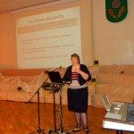 Rēzeknes novada sociālā dienesta vadītāja Silvija Strankale sniedza nelielu prezentāciju par savu novadu un sociālo dienestu. 