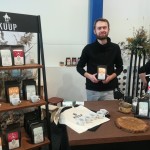 Oskars Maculēvičs (Lendžu pagasts) ar Latgalē grauzdētu kafiju KUUP COFFEE