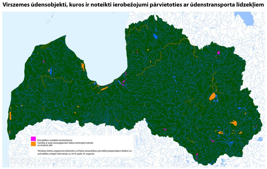 Par transporta līdzekļu izmantošanu Latvijas ūdenstilpēs un ūdenstecēs aizsargājamās dabas teritorijās - Rēzeknes Novads